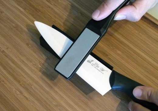 Как наточить керамический нож