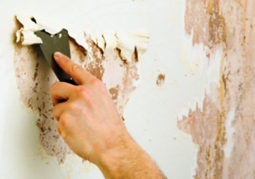 Как удалять со стен старый красящий состав