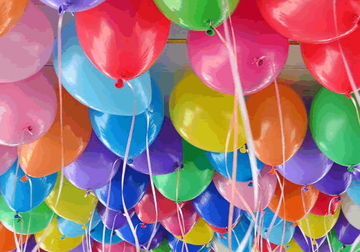 Записки в воздушные шары на день рождения