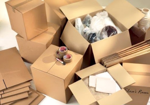 Картонные коробки – готовимся к переезду