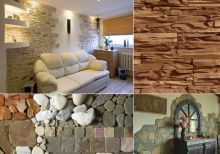 Декоративные материалы в дизайне квартиры: камень